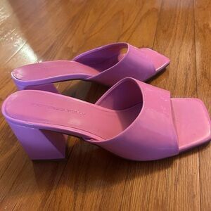 Princess Polly Vibrant Pink Block Heels